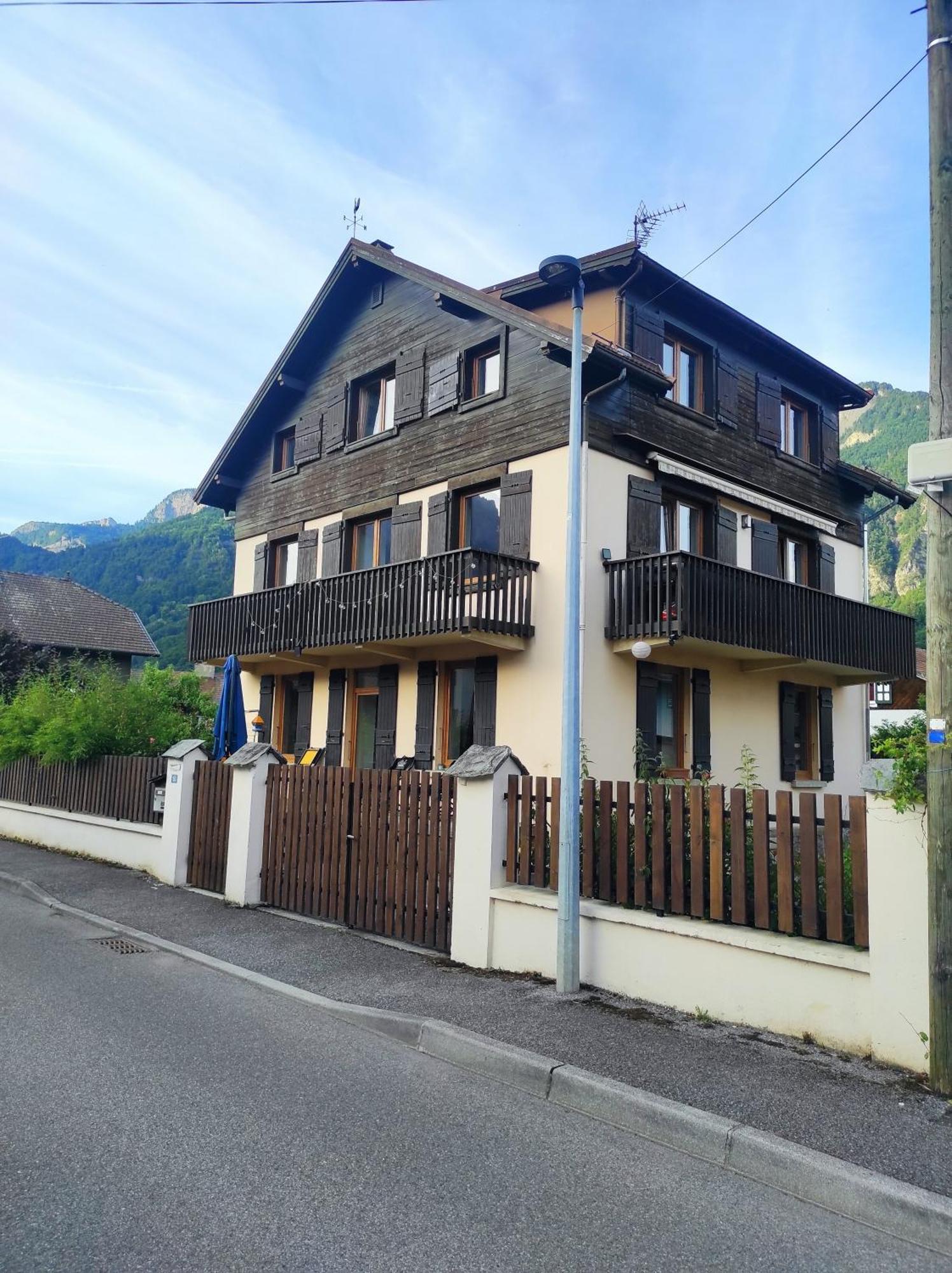 Maison Sallanches 12 Couchages Buitenkant foto